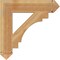 Ekena Millwork Merced Arts & Crafts Rough Sawn Bracket, Western Red Cedar, 6"W x 30"D x 30"H BKT06X30X30MRC03RWR - alternate 4
